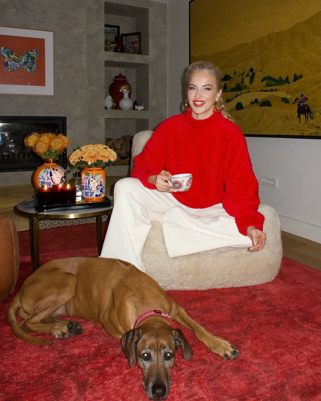 Kamile Burcu Esmersoy - Oyuncu (50 yaşında) - günlük yaşam fotoğrafı